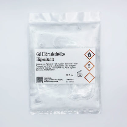 Gel hidroalcoholico 120mL bolsa