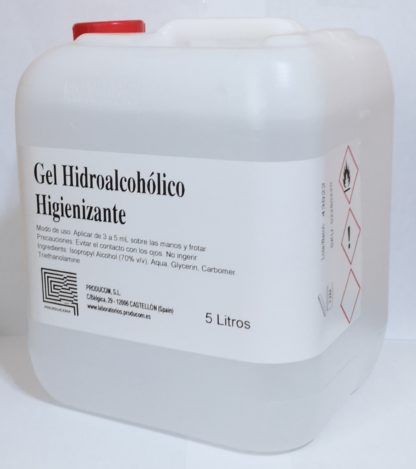 Gel Hidroalcoholico 5 Litros